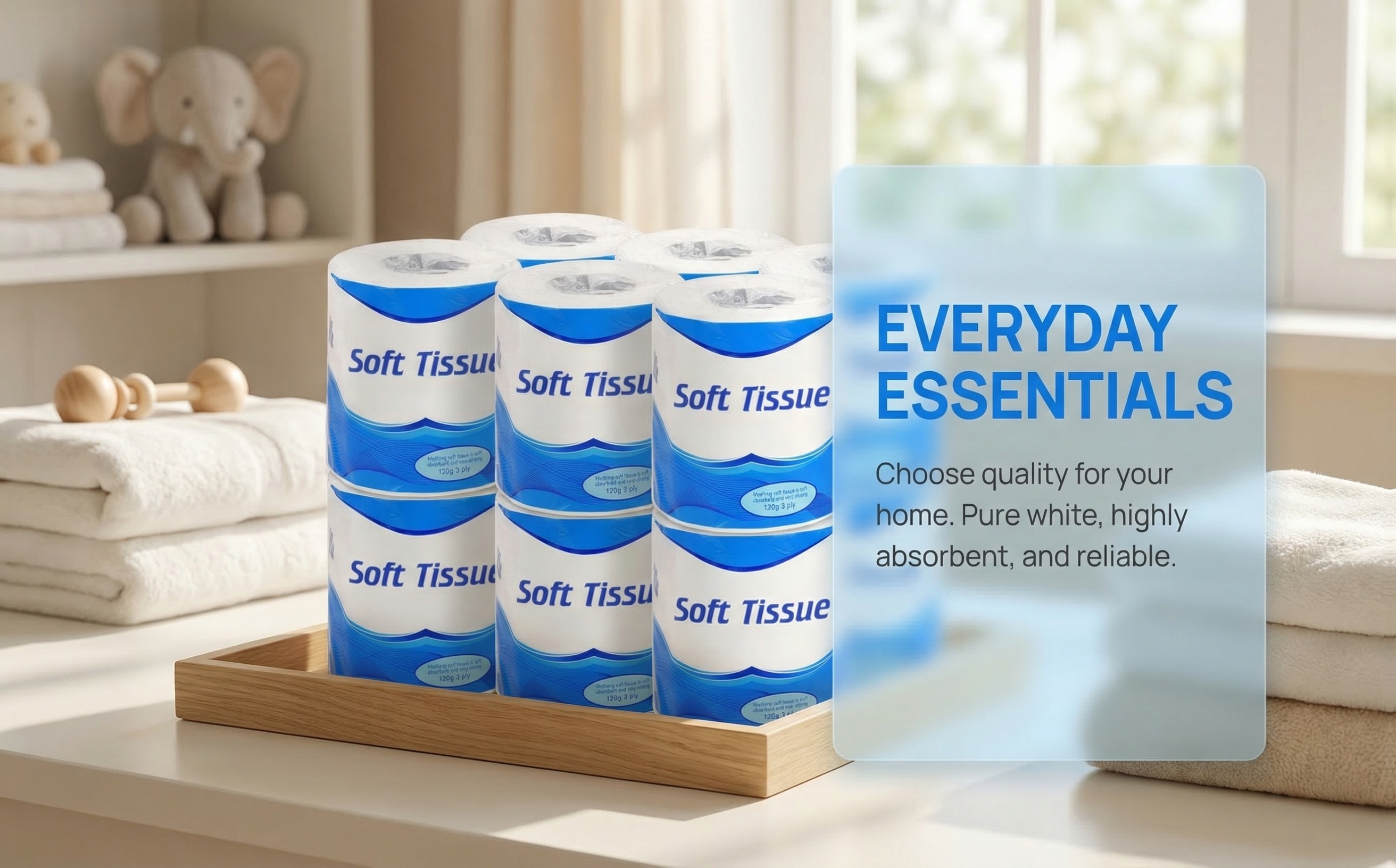 12 or 24 rolls toilet paper 3 ply toilet tissue 210 sheets per roll 2520 5040 sheets total soft strong tissue paper for home bathroom office commercial use Product details 4
