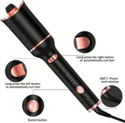 curler curling iron rotating curling day details 4