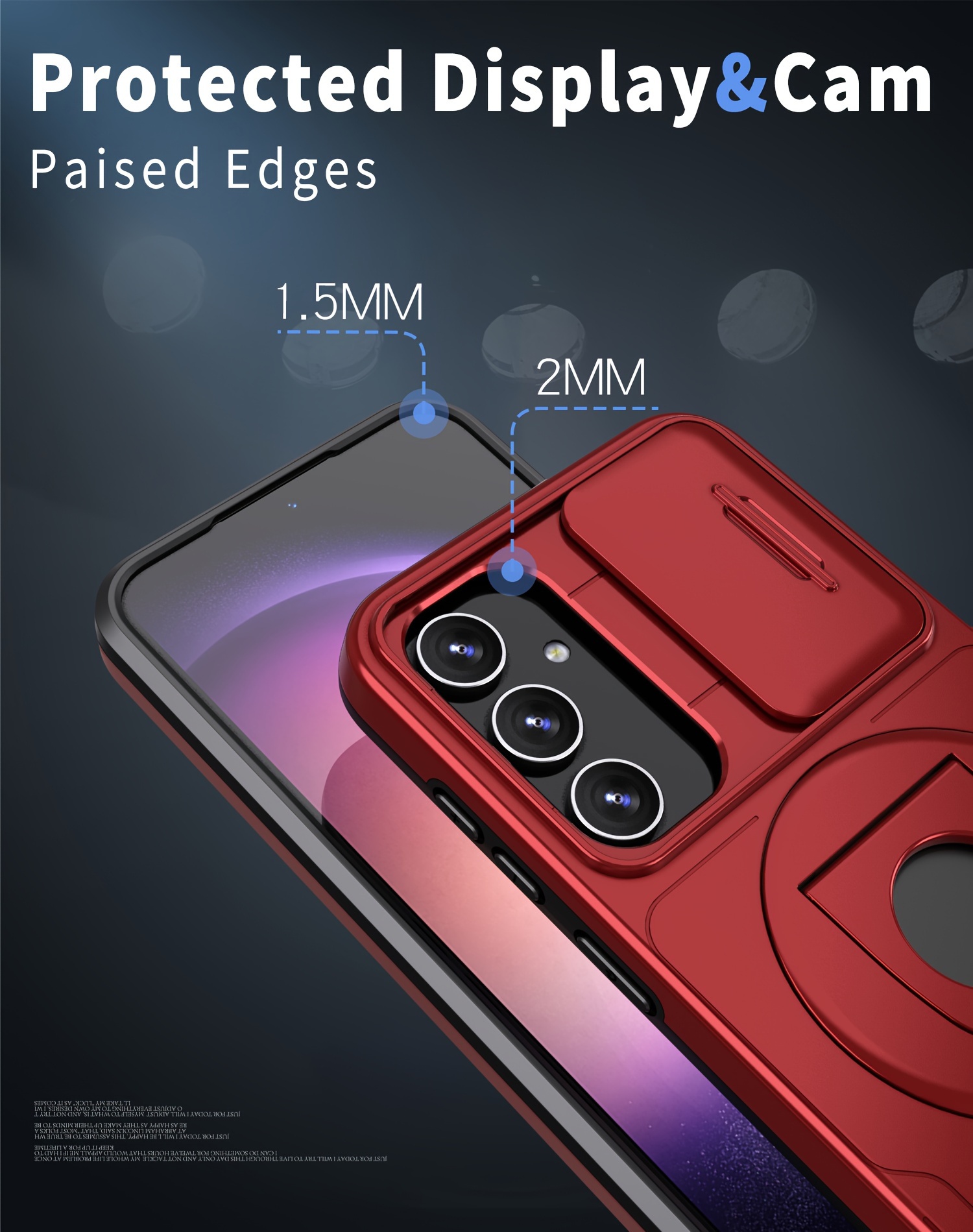 extraordinary for samsung galaxy s 23 fe case 360 rotation magnetic suction finger ring phone protective case with car mount function wireless charging push window lens protection phone cover details 3