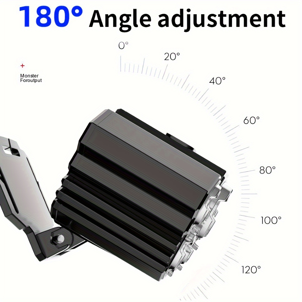 买 1 送 1 免费 - 2 件可充电 led 头灯，带可调式肩带、5 个 led、4 种模式、usb 充电 - 非常适合户外活动，如跑步、健行、露营、徒步头灯 abs 建筑 详情 5