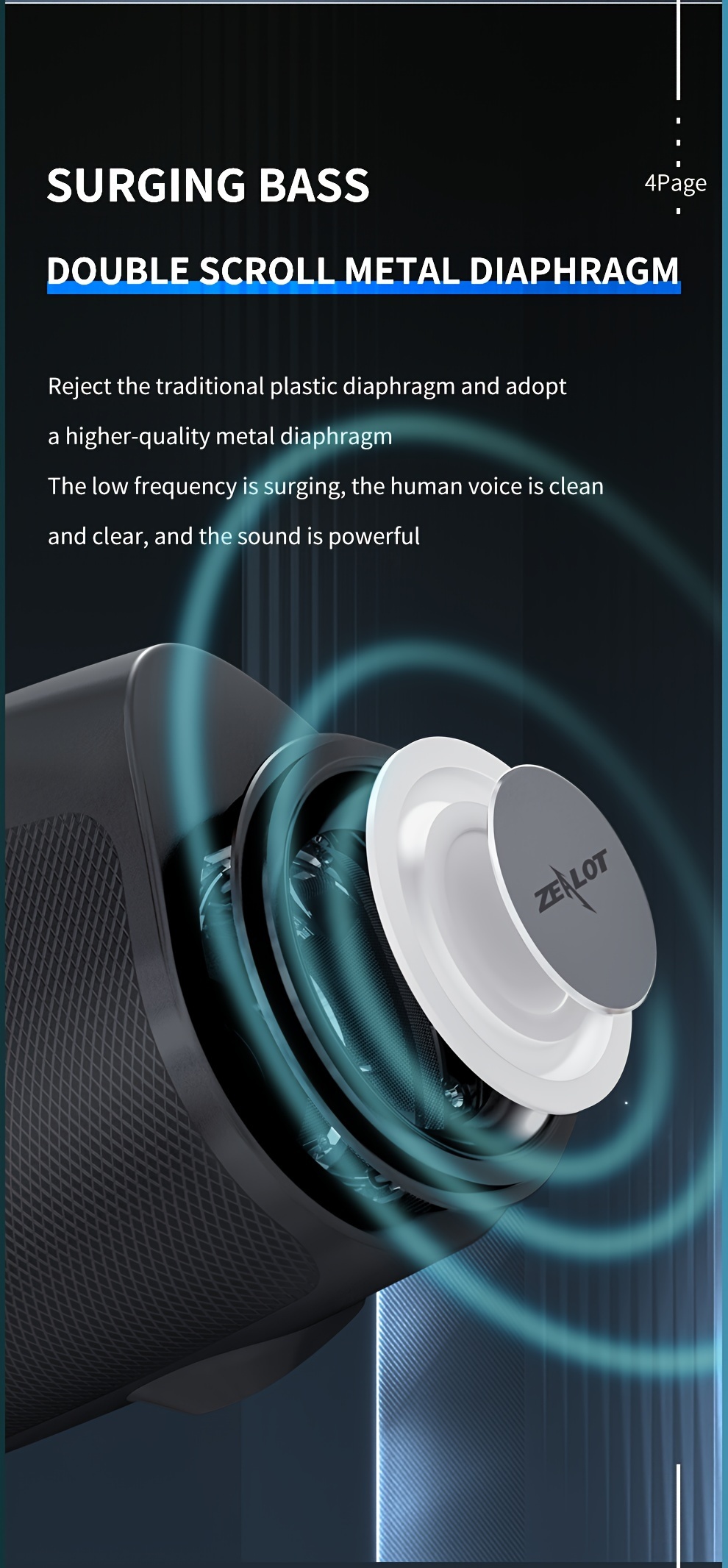  P1 40W Kablosuz Hoparlörler Mikrofonlu, Taşınabilir Subwoofer Hoparlör, Kablosuz Hoparlör, Çift Eşleştirme, 7200mAh Pil, 30 Saat Çalma Süresi Yüksek Stereo, Güçlü Bas. Şarj Kablosu ve Aux Kablosu, TF USB Kart Uyumlu, Cep Telefonu/Tablet/TV ile Bağlantı . Ev, Araba, Dış Mekanlar için ayrıntılar 4