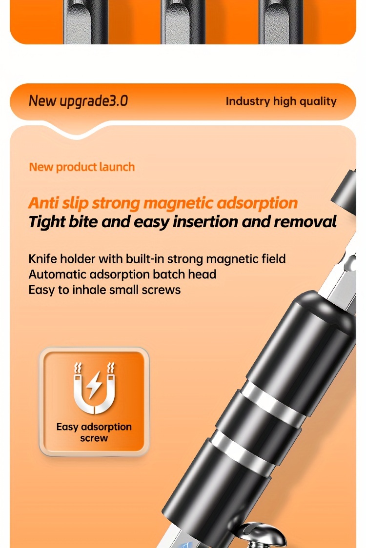 38 in 1 precision screwdriver set anti     alloy tips for glasses watches phones hex     ideal for office diy projects details 9