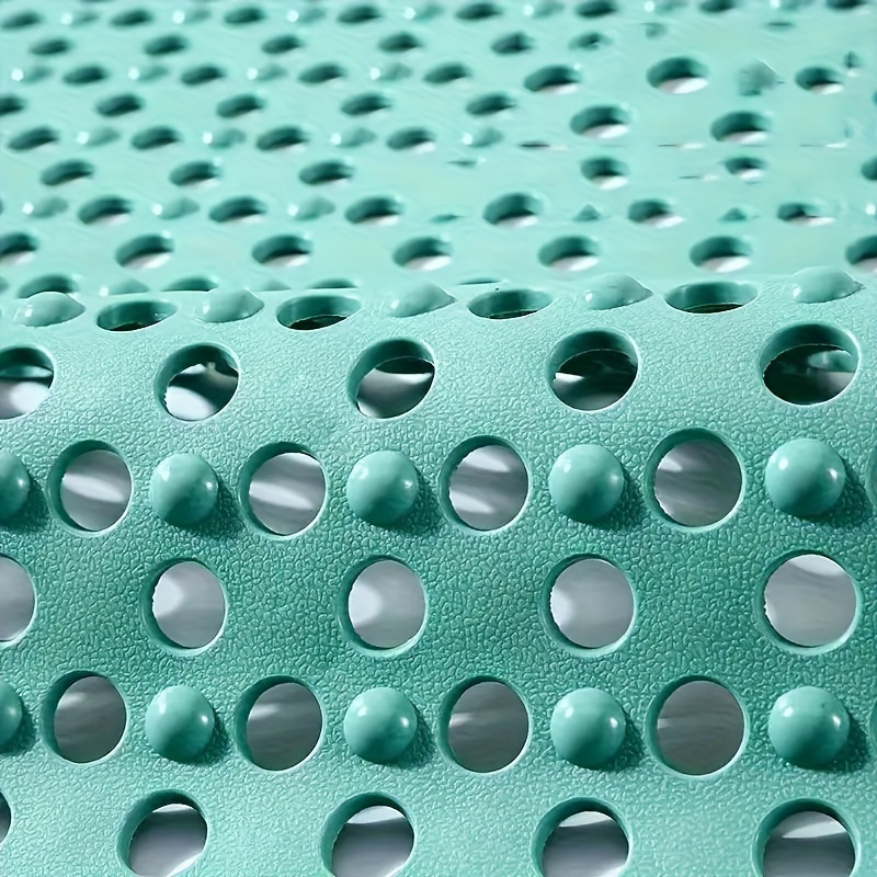 1pc 14x27 inch rectangular non slip bath mat anti fall shower room suction cup floor mat bathroom massage   mat details 7