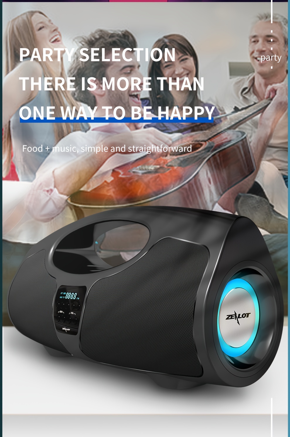  P1 40W Kablosuz Hoparlörler Mikrofonlu, Taşınabilir Subwoofer Hoparlör, Kablosuz Hoparlör, Çift Eşleştirme, 7200mAh Pil, 30 Saat Çalma Süresi Yüksek Stereo, Güçlü Bas. Şarj Kablosu ve Aux Kablosu, TF USB Kart Uyumlu, Cep Telefonu/Tablet/TV ile Bağlantı . Ev, Araba, Dış Mekanlar için ayrıntılar 11