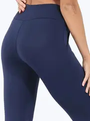 2 pcs slim high waist sports warm pants with velvet with pockets comfortable and soft suitable for autumn and winter details 11