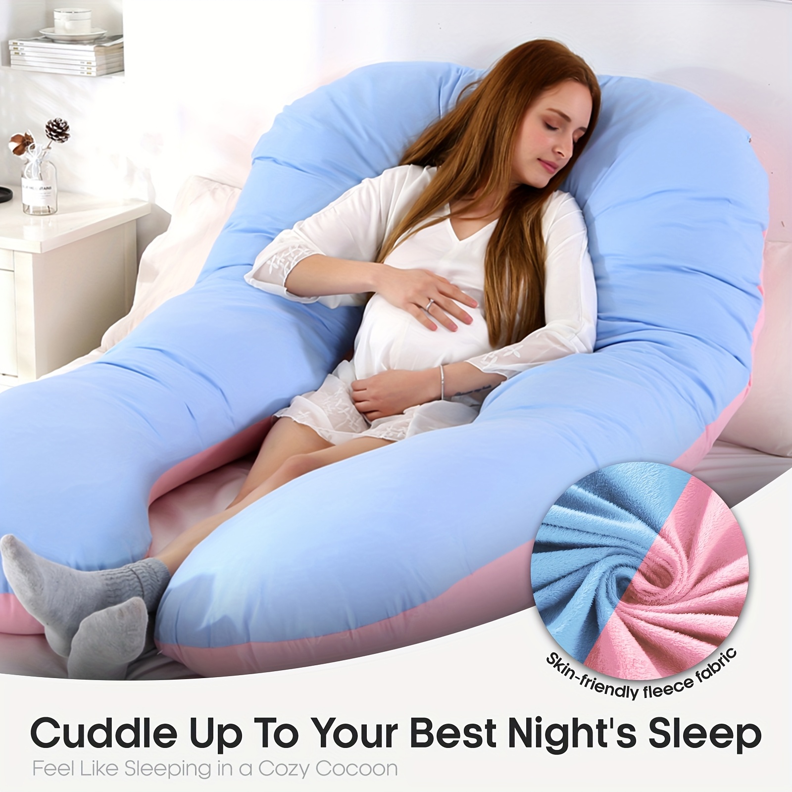 2025 new pillow sleep pillow companion pillow multi functional soft and comfortable for back legs and belly support details 1