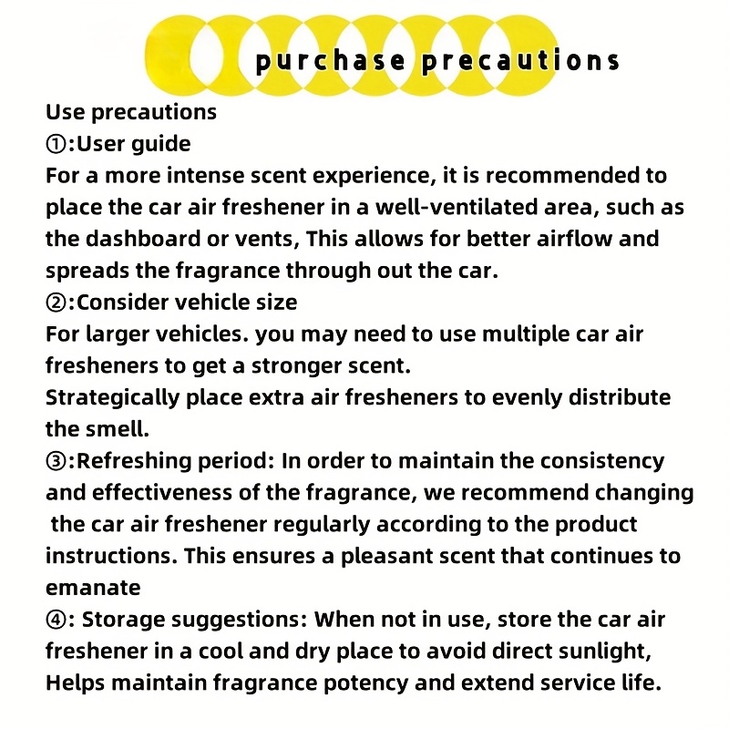 4pcs long lasting car air freshener odor eliminator with essential oils for vehicle interior accessories details 1