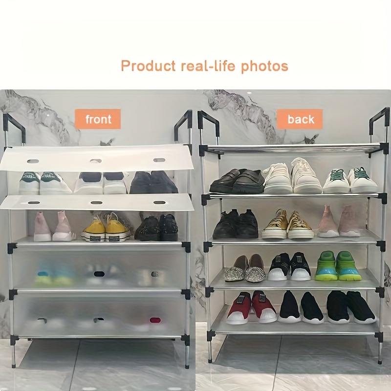 Customer's shoe rack