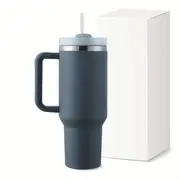 40oz stainless steel vacuum insulated tumbler with lid straw slip resistant bpa mug for hot cold drinks water iced tea coffee smoothies cold for 24 hours hot for 12 hours daily use travel drinkware sleek cylindrical mug durable drinkware travel coffee mug insulated details 6