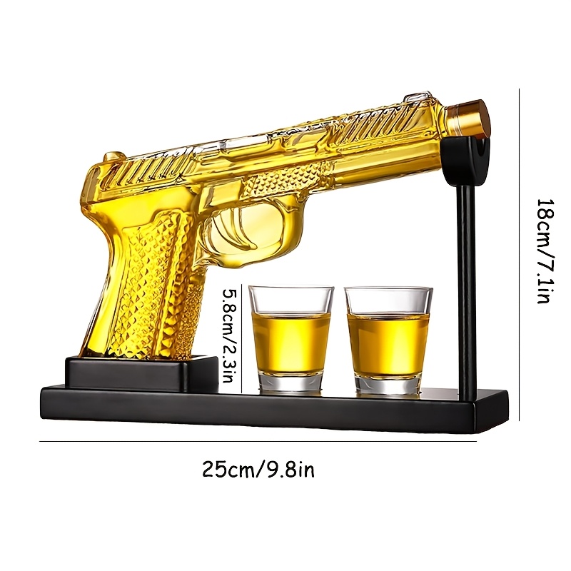 unique luxury 8oz whiskey set 2 shot glasses wine