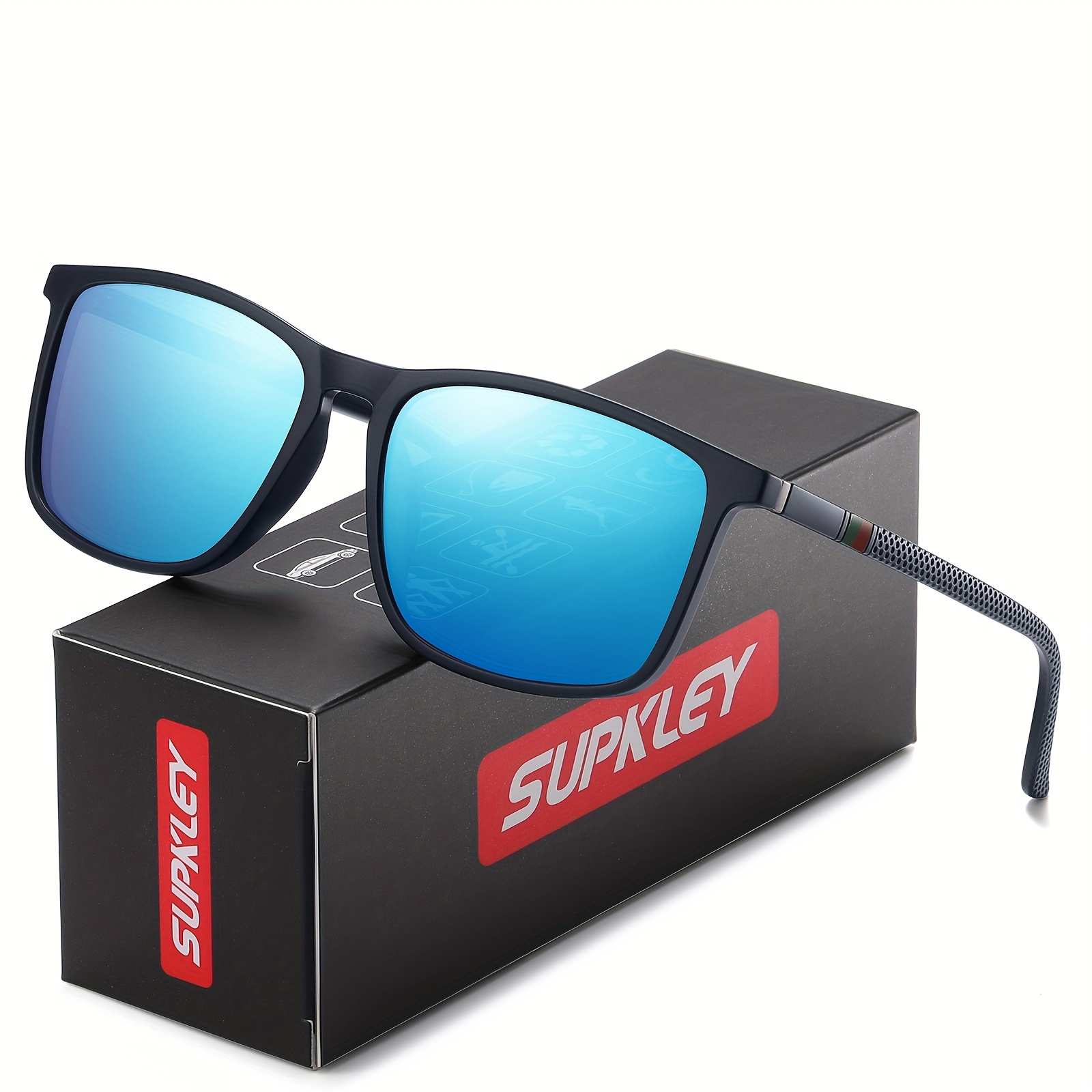 SUPKLEY Sports Polarized For Men, Comfortable Lightweight Protective UV Protection, Ideal choice for Gifts details 12