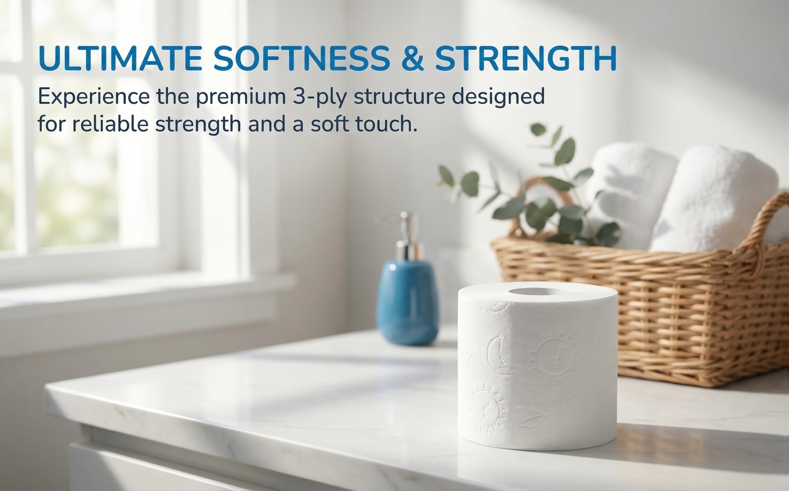 12 or 24 rolls toilet paper 3 ply toilet tissue 210 sheets per roll 2520 5040 sheets total soft strong tissue paper for home bathroom office commercial use Product details 2