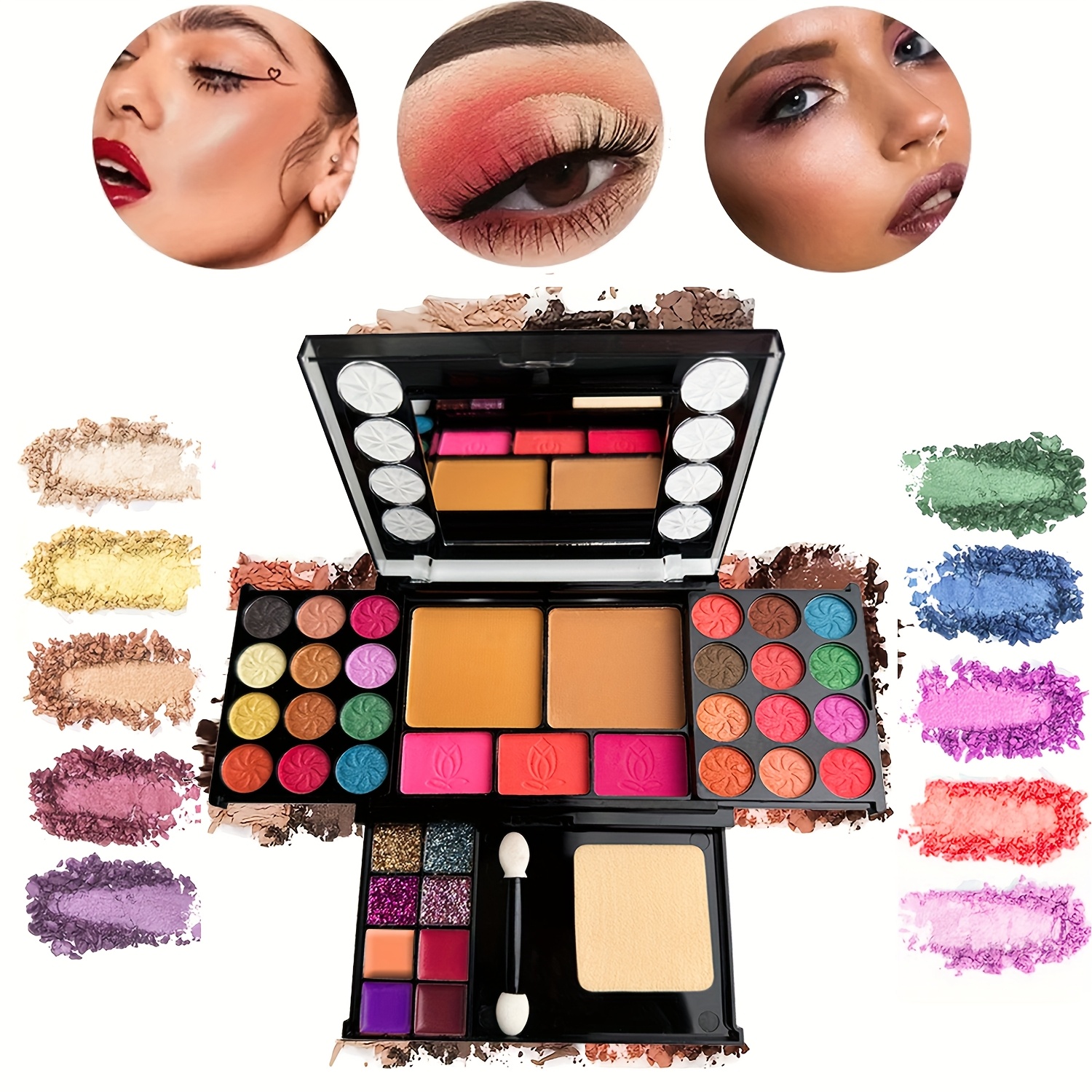 37Pcs Makeup Set Eyeshadow Palette Blush Lip Gloss
