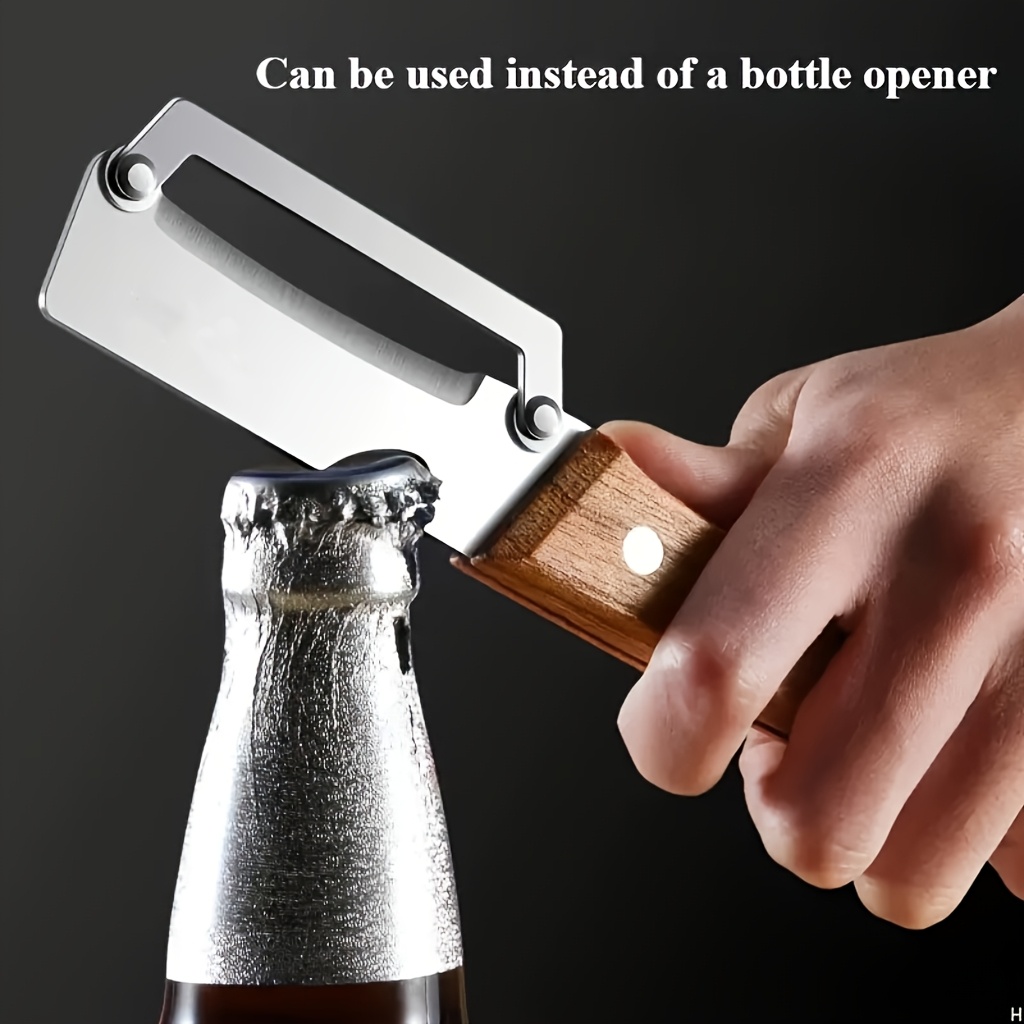 the 1pc new multi functional solid wood handle stainless steel sharp peeler is an essential kitchen tool for   and quickly peeling fruits and vegetables Product details 4