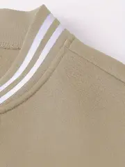 athleisure essential mens casual 69pcs set color block varsity jacket joggers with a 69 print polyester baseball collar pockets fall winter details 4