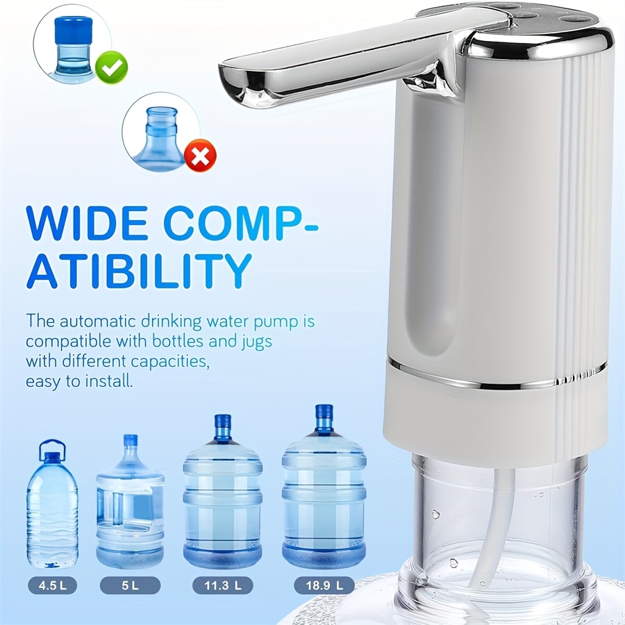 distributeur   automatique multifonction, 2024 nouveau distributeur   pliable automatique de 5 gallons, eau potable  , compresseur   électrique, pompe à eau rechargeable, pompe à eau électrique portable à    , ca  de noël détails 1