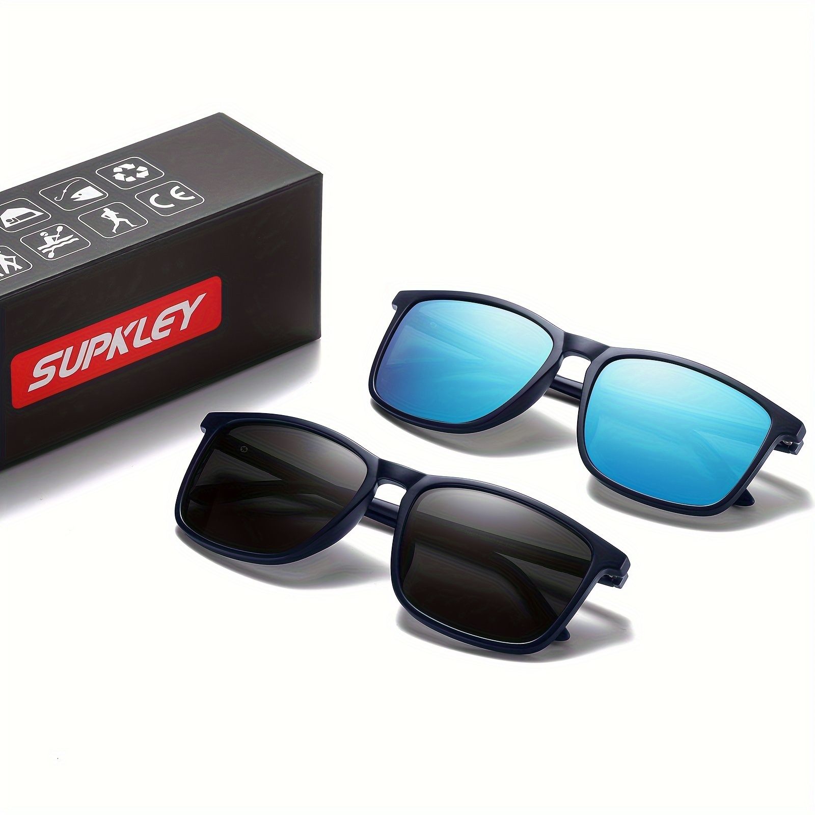 SUPKLEY Sports Polarized For Men, Comfortable Lightweight Protective UV Protection, Ideal choice for Gifts details 14