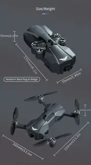 x23 hd dual camera gps high precision positioning drone with dual batteries 5g brushless motor gps glonass dual mode air pressure optical flow gps triple positioning four sided obstacle avoidance details 16