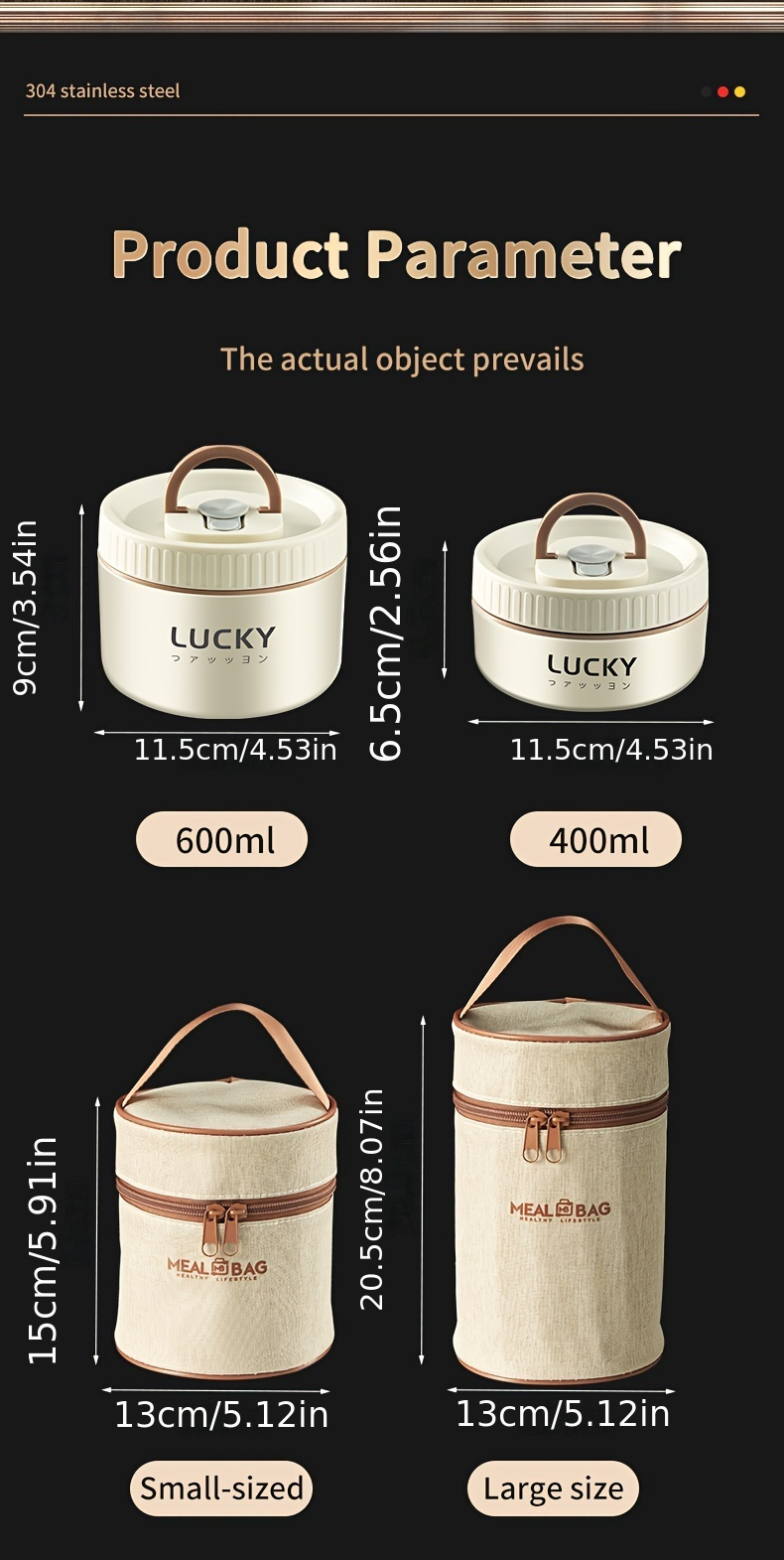 lunch box portable 304 stainless steel insulated lunch box details 10