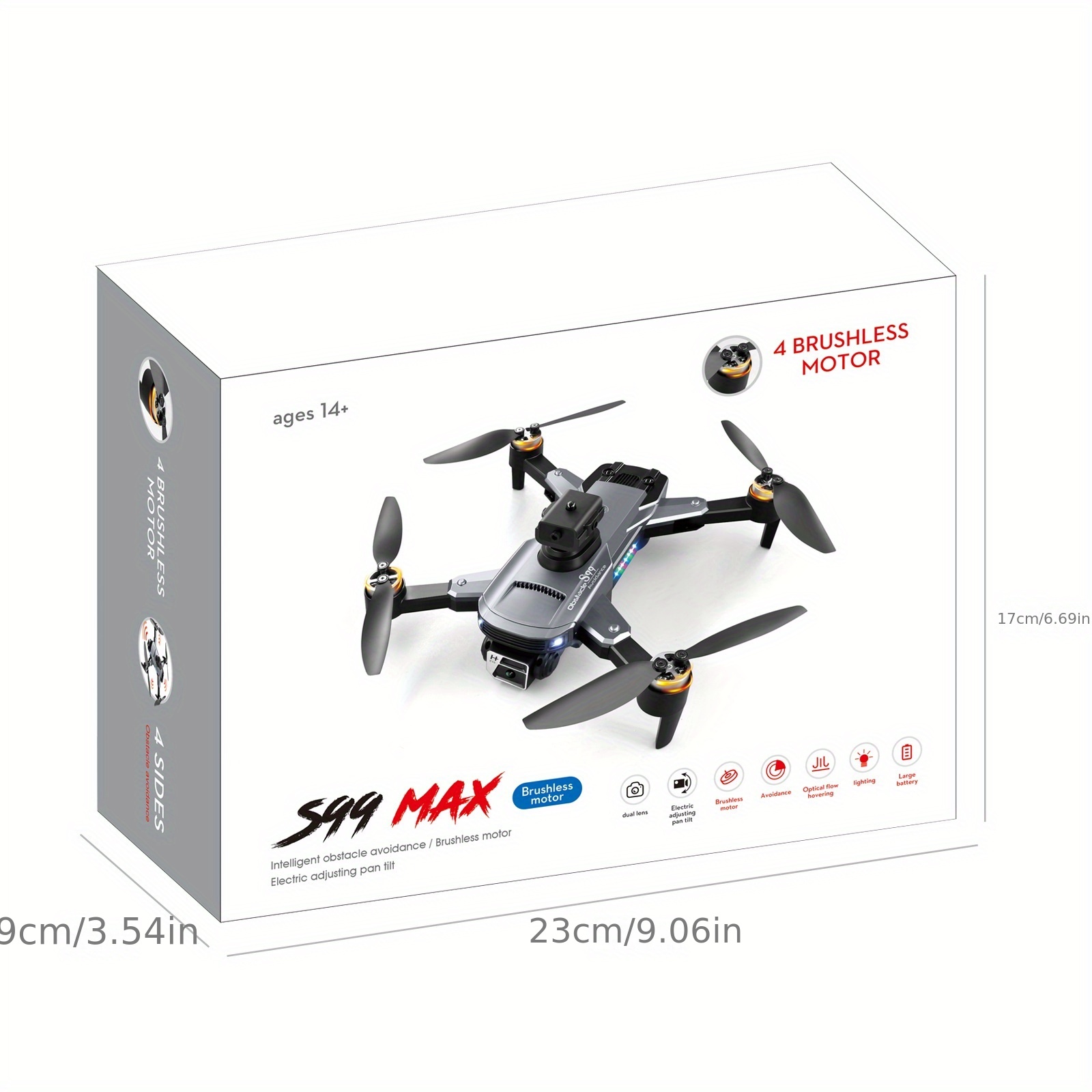 s99 5g gps drone hd real time aerial photography obstacle avoidance quadrotor helicopter rc distance 100m uav details 23