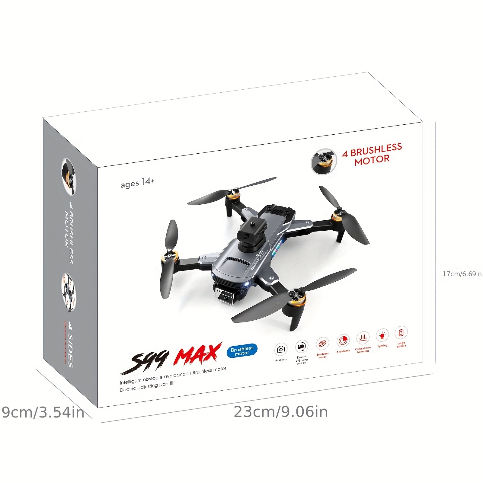 paxa s99 5g gps drone led colored lights hd real time aerial photography obstacle avoidance quadrotor helicopter rc distance 100m uav details 21