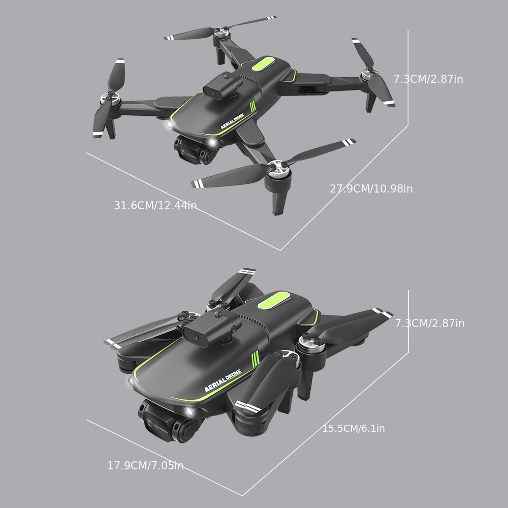 paxa f166 hd professional drone hd dual camera four sided obstacle avoidance remote control dron folding quadcopter toy gift uav details 18