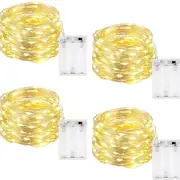 1 set led light string copper wire light battery box light string christmas holiday room decoration lights details 2