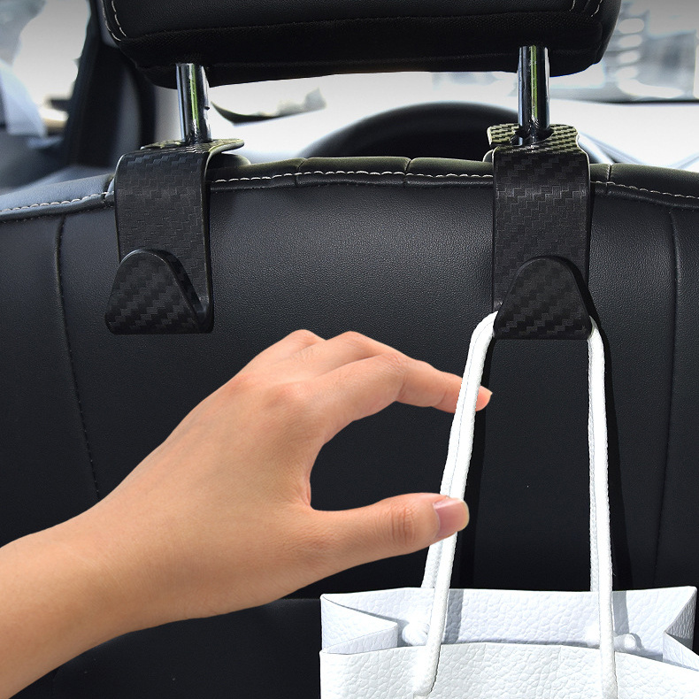 2 4pcs universal auto seat headrest hook storage hanger car vehicle back seat organizer holder car interior accessories details 4