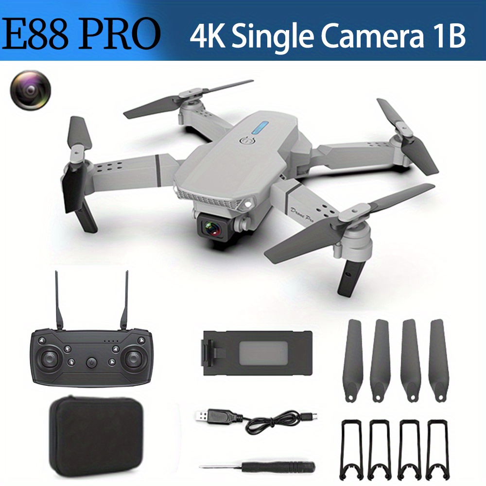 e88 pro helicopter wifi fpv rc drone with single camera height hold rc plane the perfect gift for adults christmas thanksgiving halloween gift details 16
