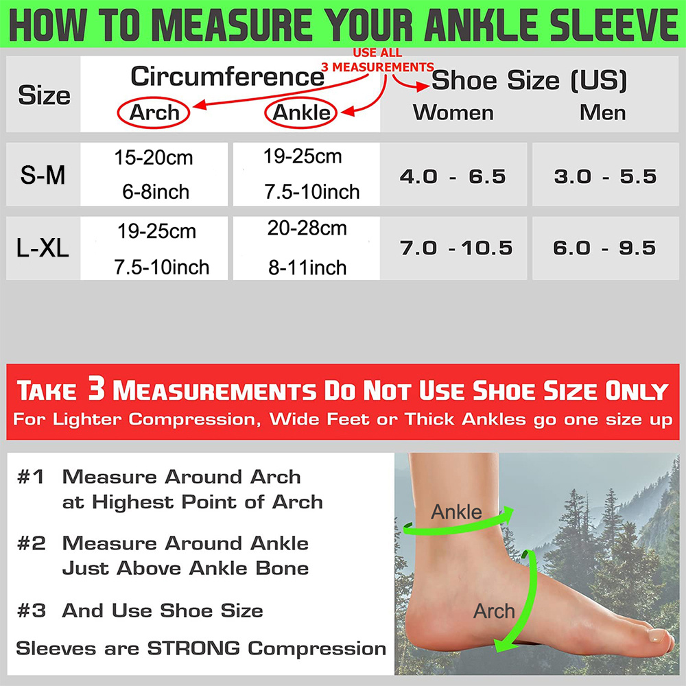 sports ankle brace compression sleeve nylon 80 spandex 20 knit fabric   support hand wash only breathable heel protector for men and women details 9