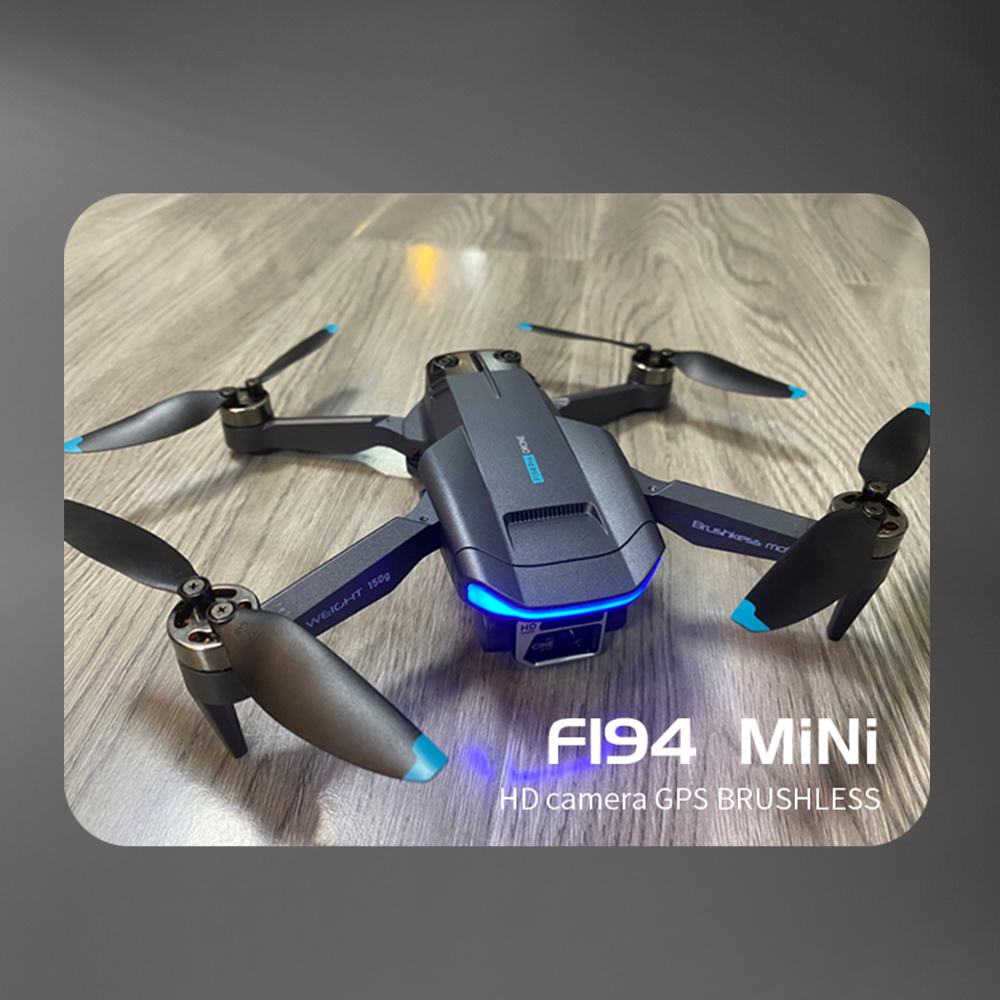 f194 mini drone dual hd camera gps drone brushless motor rc helicopter foldable quadcopter fly toy gifts details 21