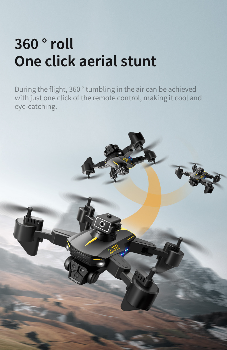 wryx 2023 new ky605s drone three camera professional hd camera obstacle avoidance aerial photography foldable quadcopter gift toy uav details 14