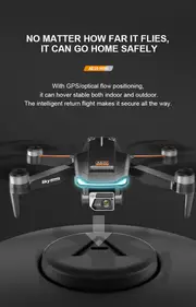 ae10 drone hd dual camera brushless motor hold folding quadcopter with gps remote control aircraft uav details 12