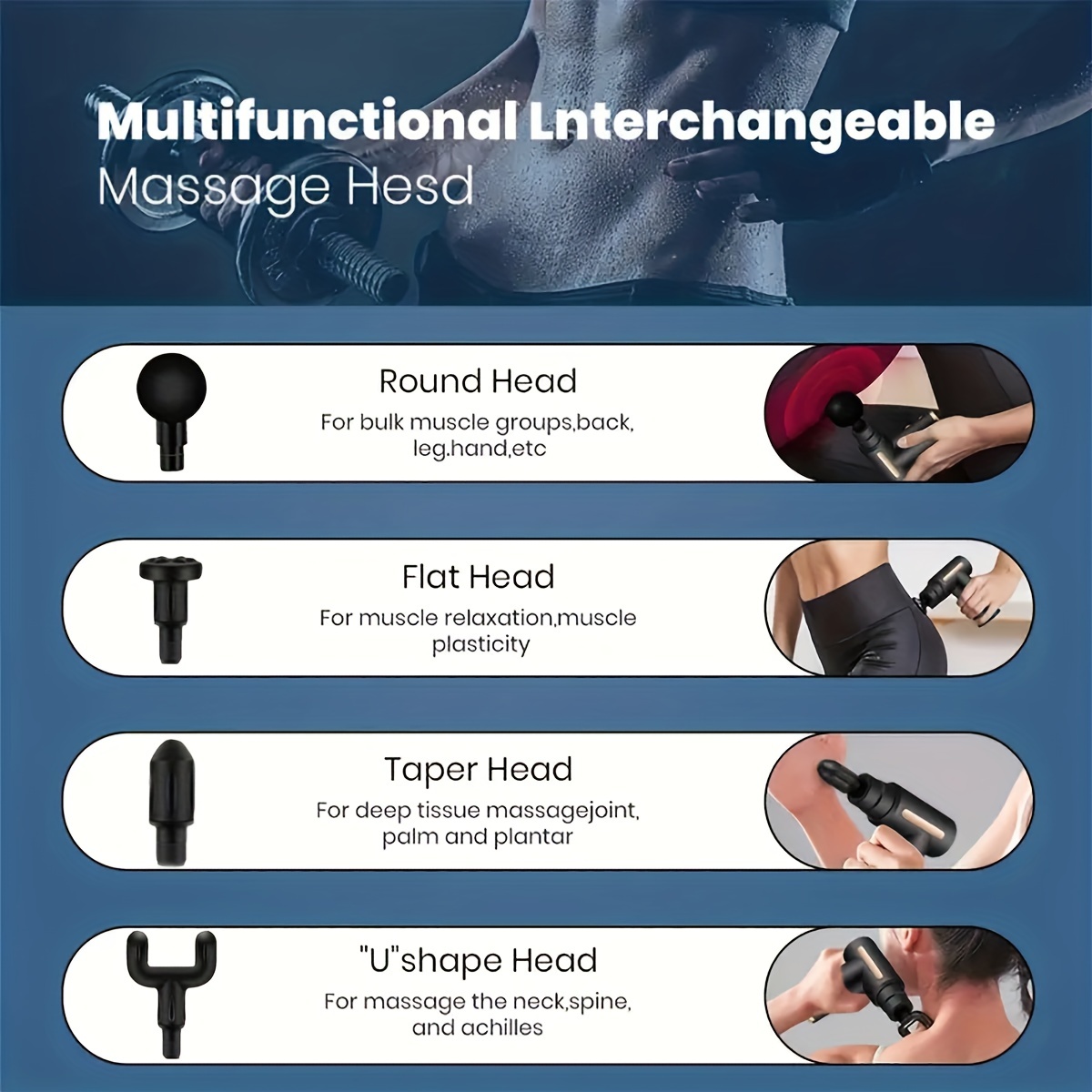 massage gun deep tissue muscle handheld percussion massager suitable for body back and neck relaxation compact and elegant design for women holiday gift details 7