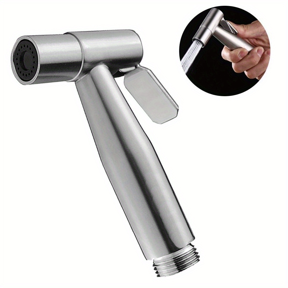 1 set stainless steel bidet sprayer complete diaper washer simple pressure control more details 2