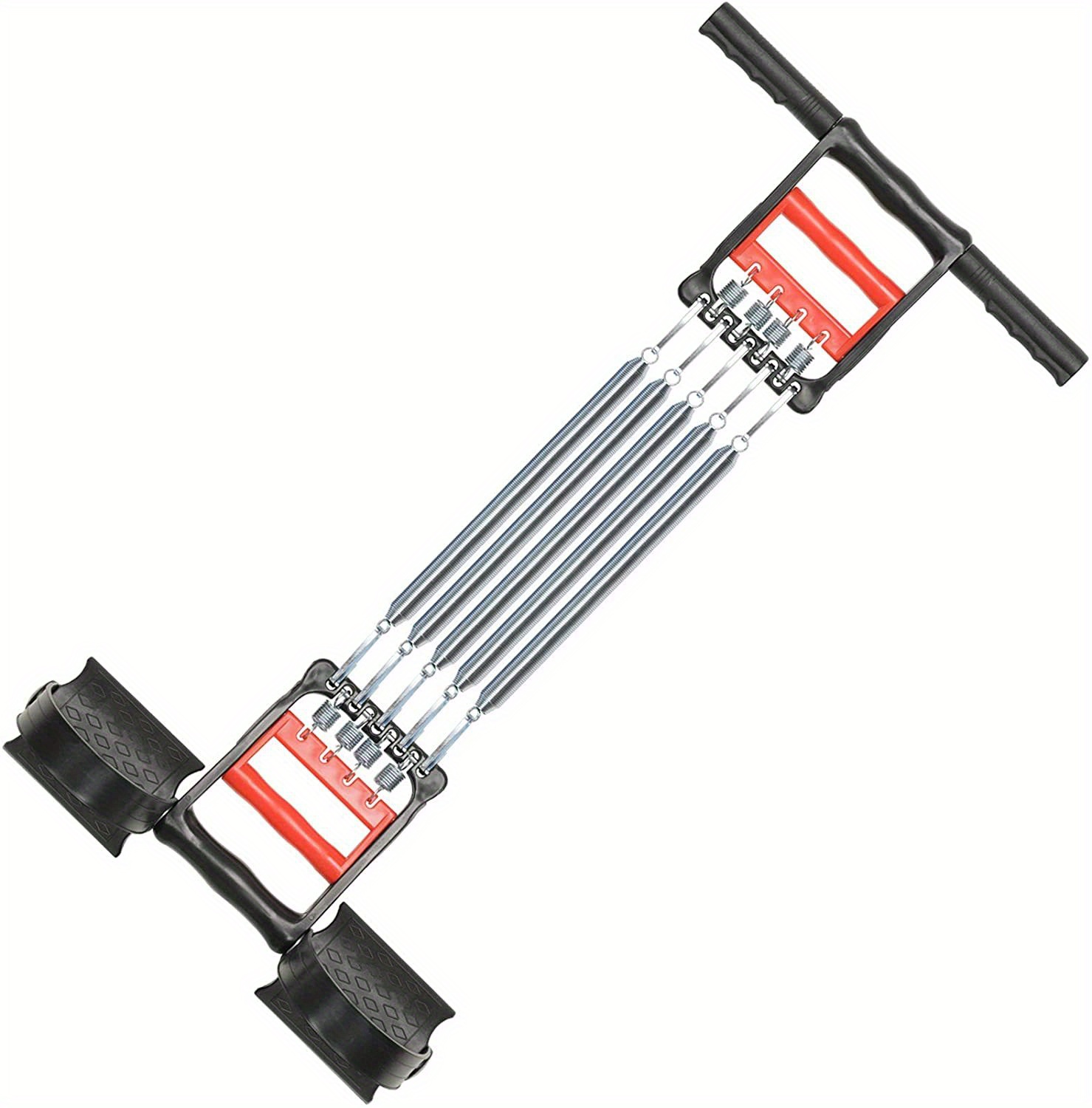 1pc multifunctional spring pedal puller adjustable fitness tensioner suitable for arm chest muscle building bodybuilding strength training sit up details 4