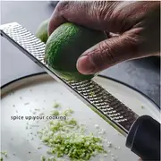 304 Stainless Steel Lemon Zester Cheese Grater details 7