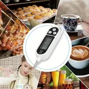 1pc food thermometer electronic thermometer milk thermometer digital thermometer for testing the temperature of liquids and milk kitchen gadget baking tool details 8