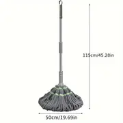 hand washable mop for all floor types absorbent for kitchens bathrooms tiles hardwood laminate essential cleaning tool details 2