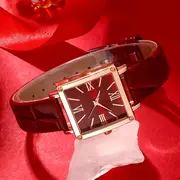 elegant 10pcs womens watch butterfly bracelet gradient quartz with leather strap water resistant precise perfect gift for her details 3