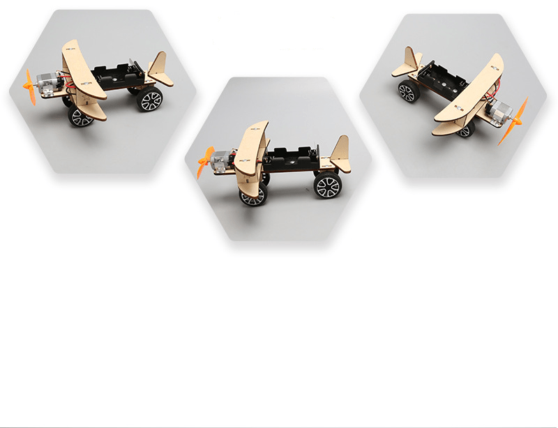 juguetes educativos de física de aviones diy, herramientas experimentales para habilidades prácticas, regalos, auto- detalles 1