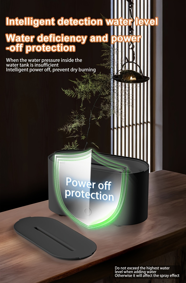 7   effect humidifier aroma diffuser with essential oil   usb powered   operation ideal for home office and ambient lighting perfect bedroom gift aroma diffuser and humidifier details 8