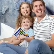 1pc Tablette dapprentissage pour enfants - Matériau ABS, jouet éducatif bilingue anglais avec musique, , chiffres et lettres - Idéal pour de 3 à 6 ans - pour Noël et Halloween - Disponible et rose détails 6