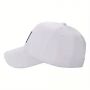 1pc embroidered baseball cap 1pc embroidered logo baseball cap polyester sports hat for men and women adjustable snapback golf cap details 6
