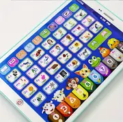 1pc Tablette dapprentissage pour enfants - Matériau ABS, jouet éducatif bilingue anglais avec musique, , chiffres et lettres - Idéal pour de 3 à 6 ans - pour Noël et Halloween - Disponible et rose détails 7