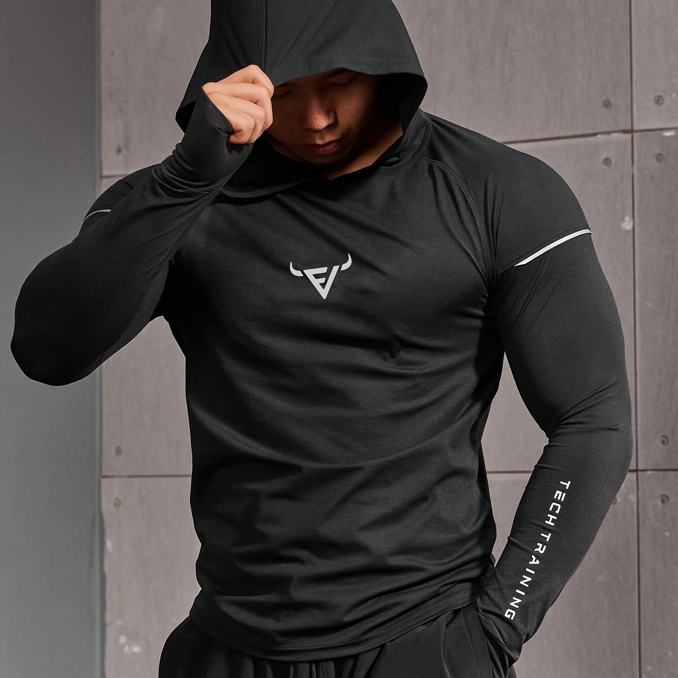 Sports Zip-Up Hoodie
